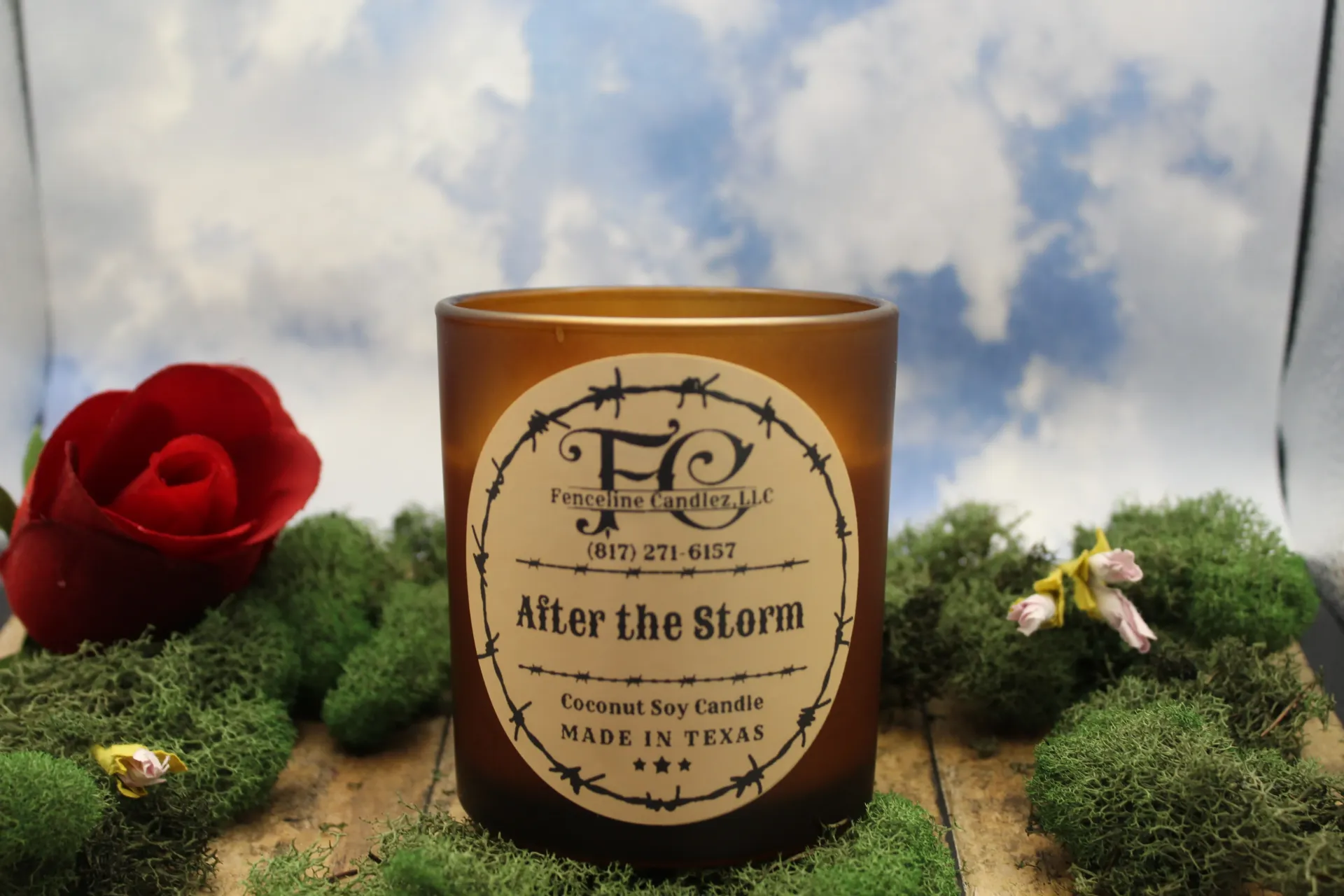 After the Storm - Amber Tumbler - 8.5oz