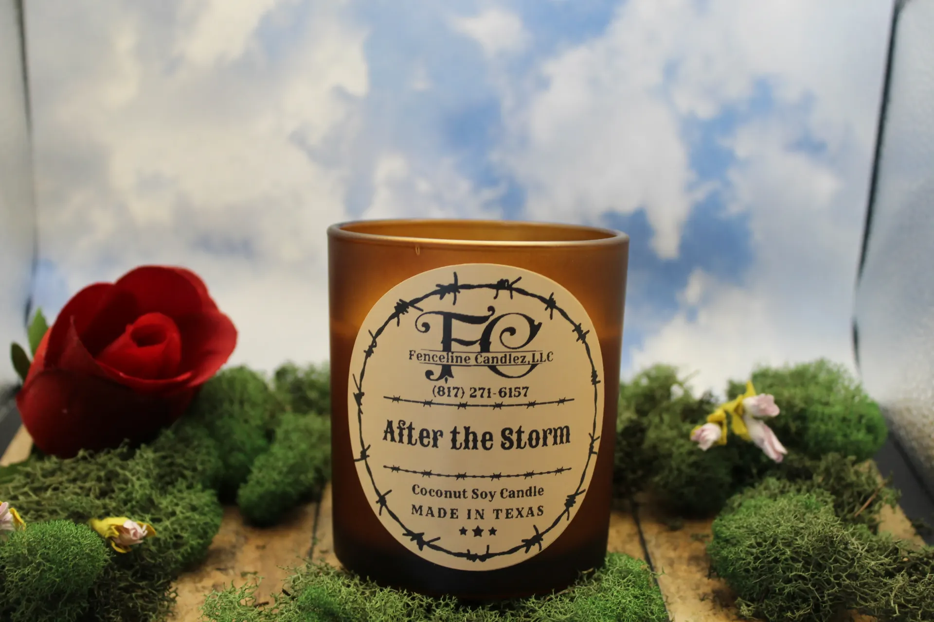 After the Storm - Amber Straight Jar 7oz